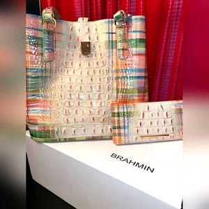 Brahmin purse and wallet